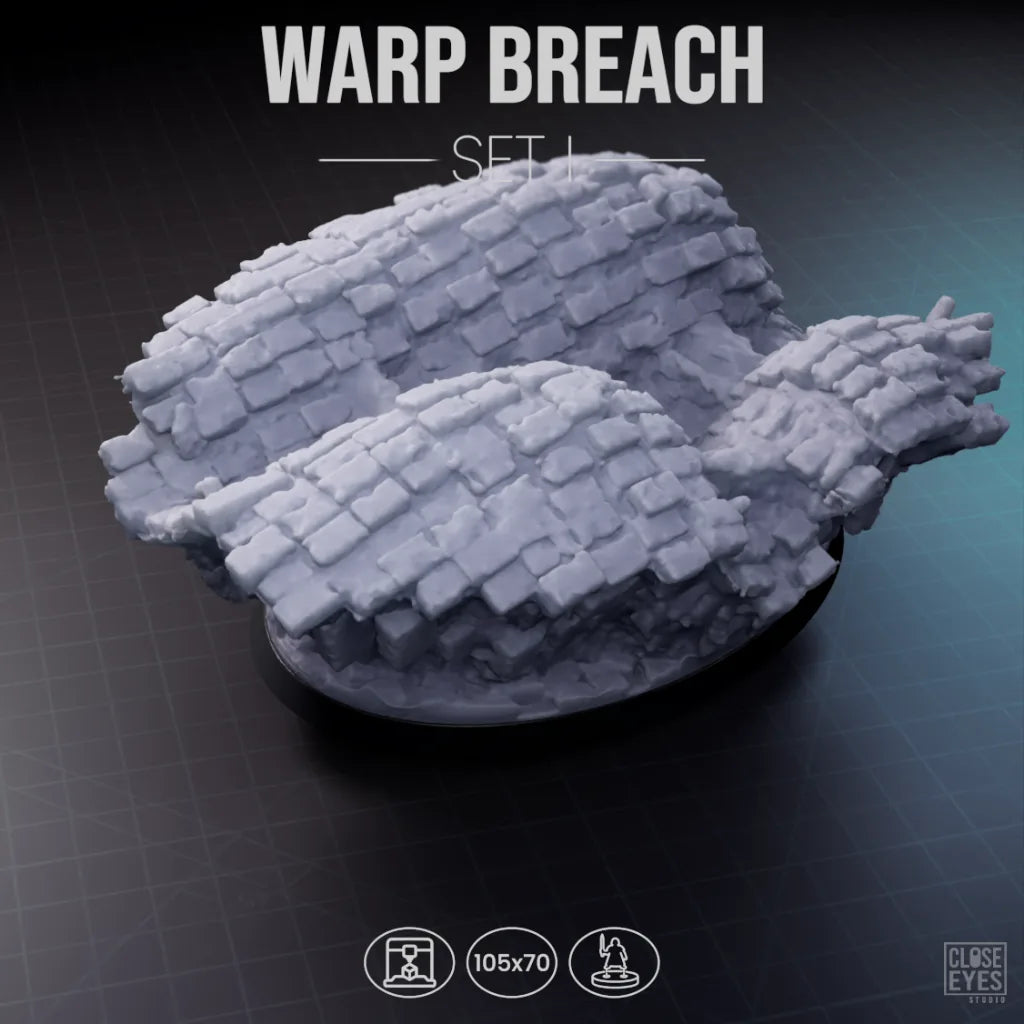 Arcane Warp Breach Oval 105x70mm Set I