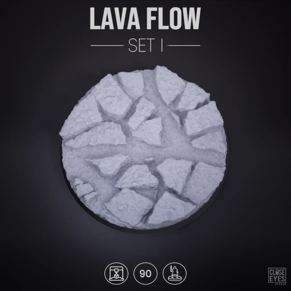 volcanic Lava Flow