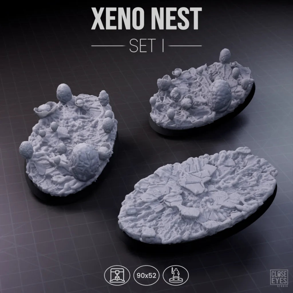 Xeno Xeno Nest Oval 90x52mm Set I