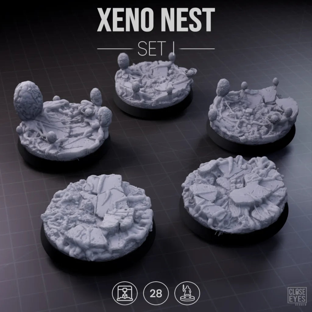 Xeno Xeno Nest Round 28mm Set I