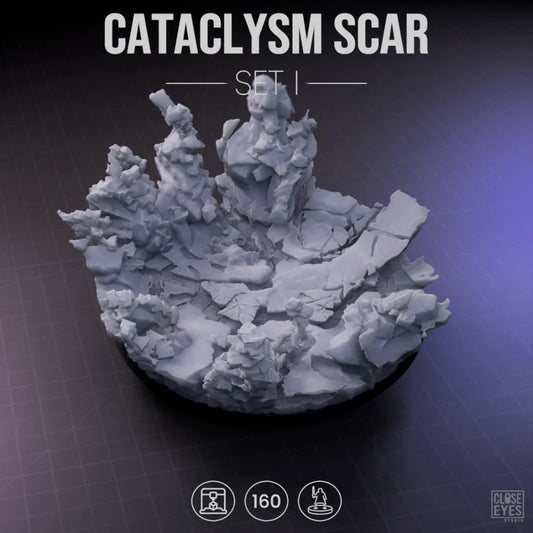 Arcane Cataclysm Scar Round 160mm Set I
