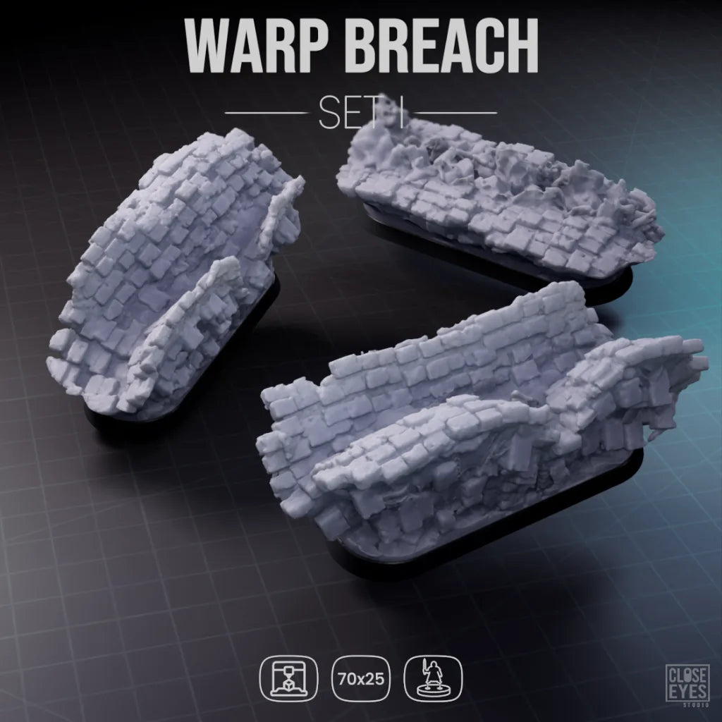 Arcane Warp Breach Elongated 70x25mm Set I