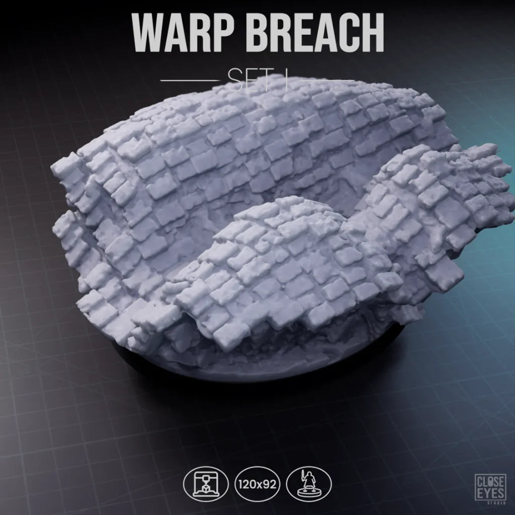 Arcane Warp Breach Oval 120x92mm Set I