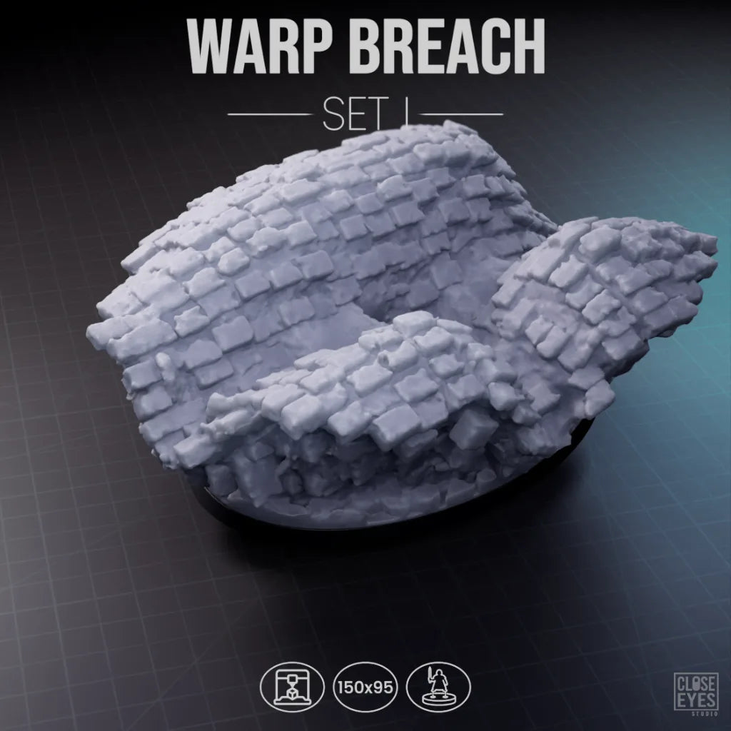 Arcane Warp Breach Oval 150x95mm Set I