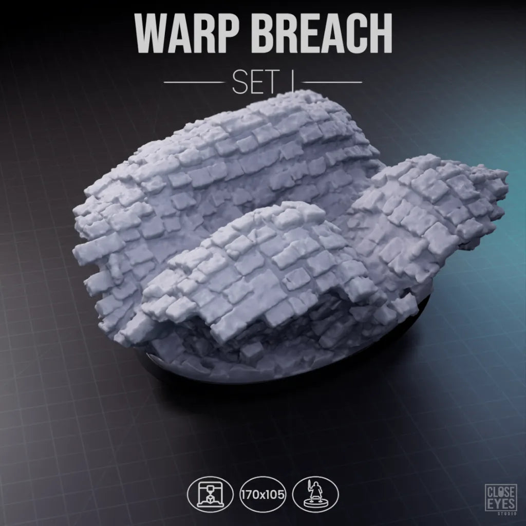 Arcane Warp Breach Oval 170x105mm Set I
