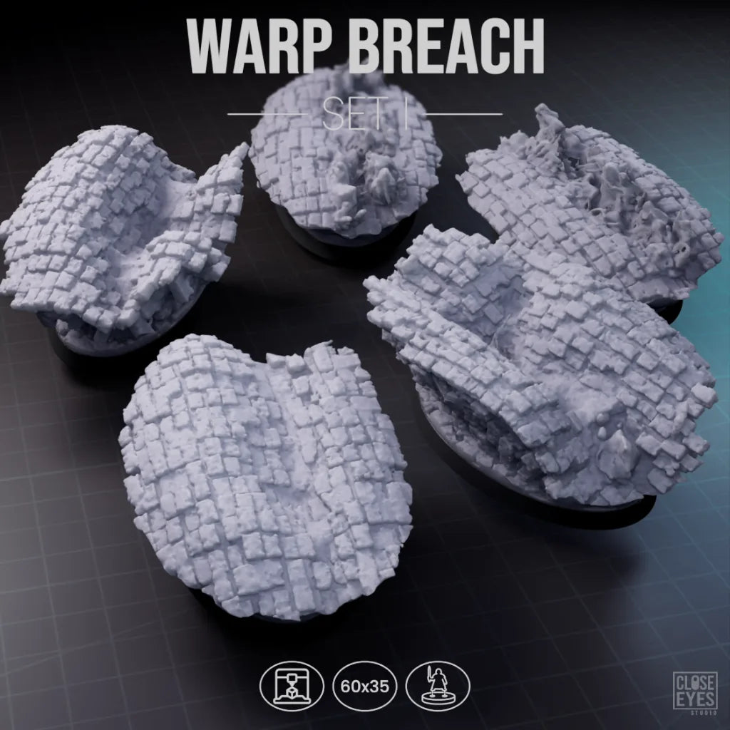 Arcane Warp Breach Oval 60x35mm Set I