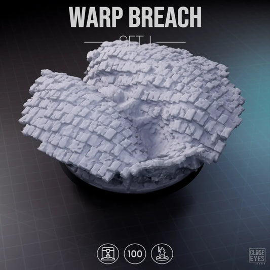 Arcane Warp Breach Round 100mm Set I