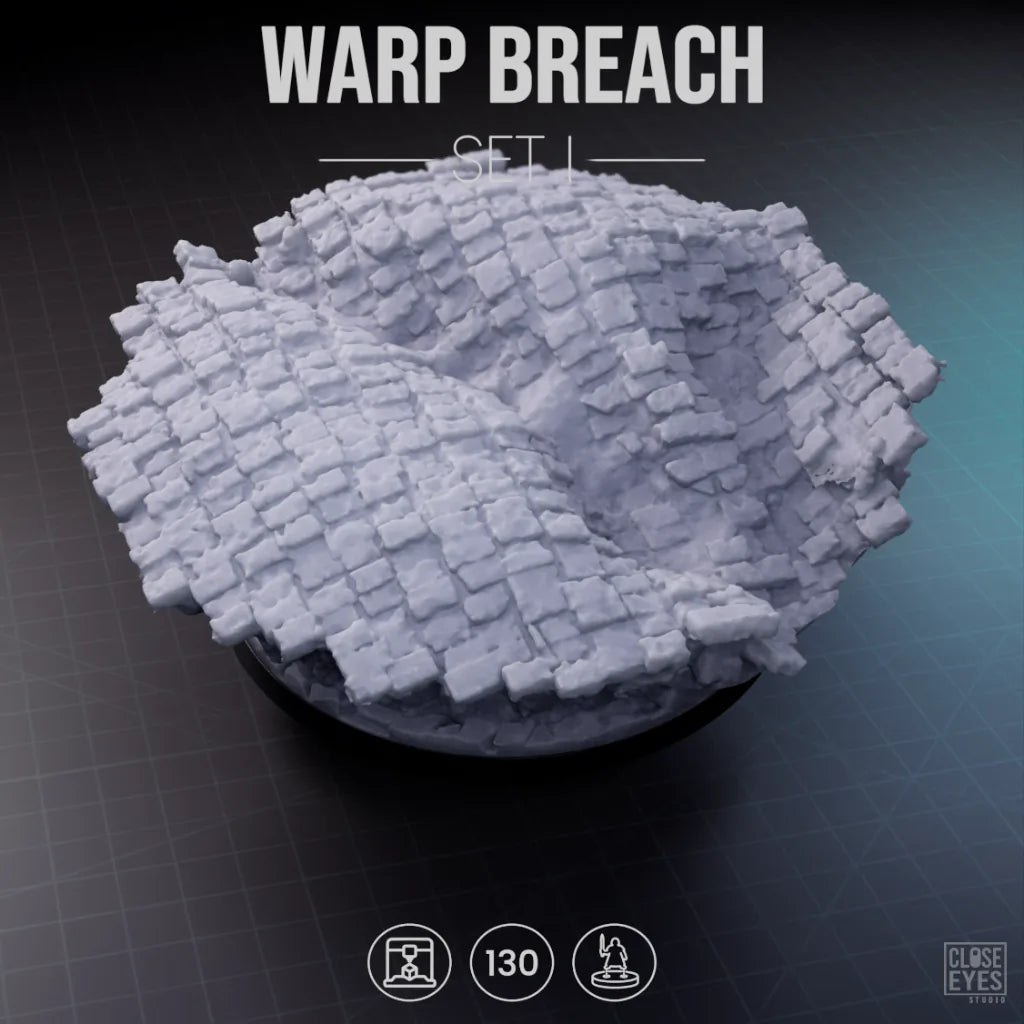 Arcane Warp Breach Round 130mm Set I