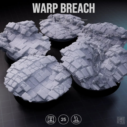 Arcane Warp Breach Round 25mm Set I