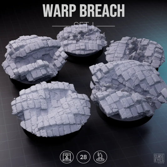Arcane Warp Breach Round 28mm Set I
