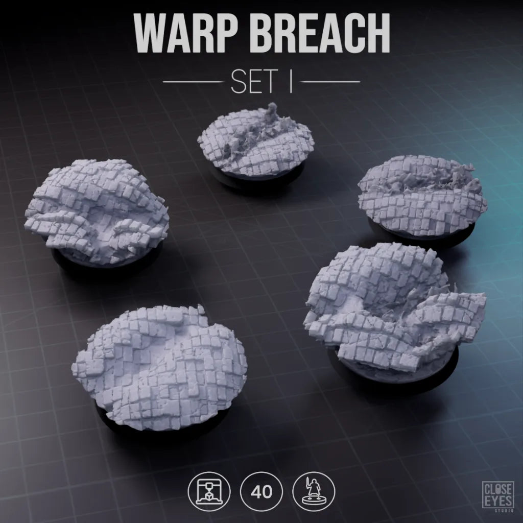 Arcane Warp Breach Round 40mm Set I
