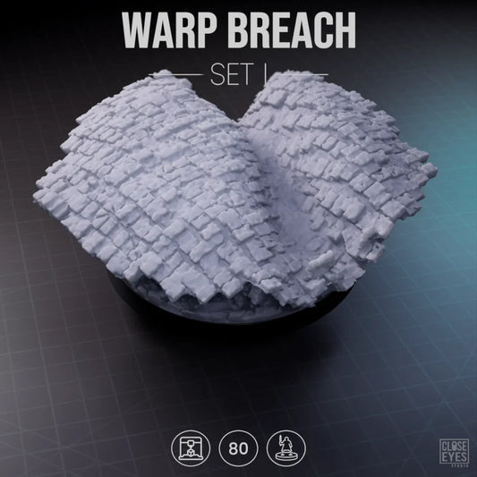 Arcane Warp Breach Round 80mm Set I