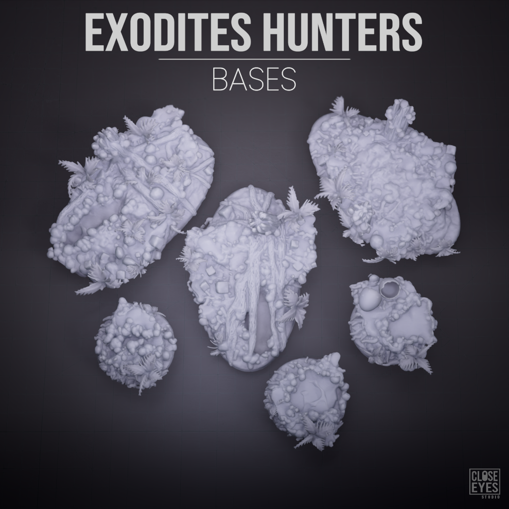 Collabs Exodites Hunters by BalothPaints