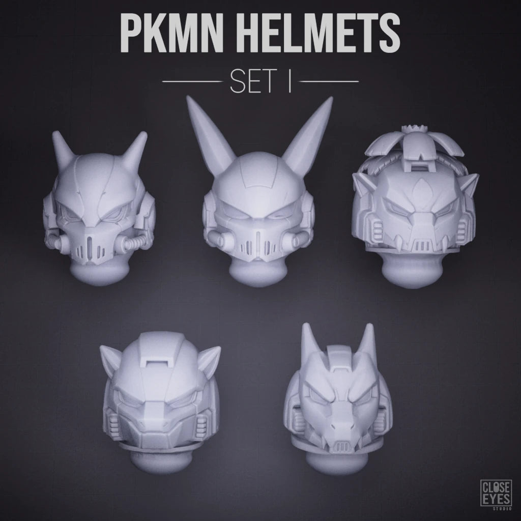 Collabs PKMN Helmets by Baloth Paints