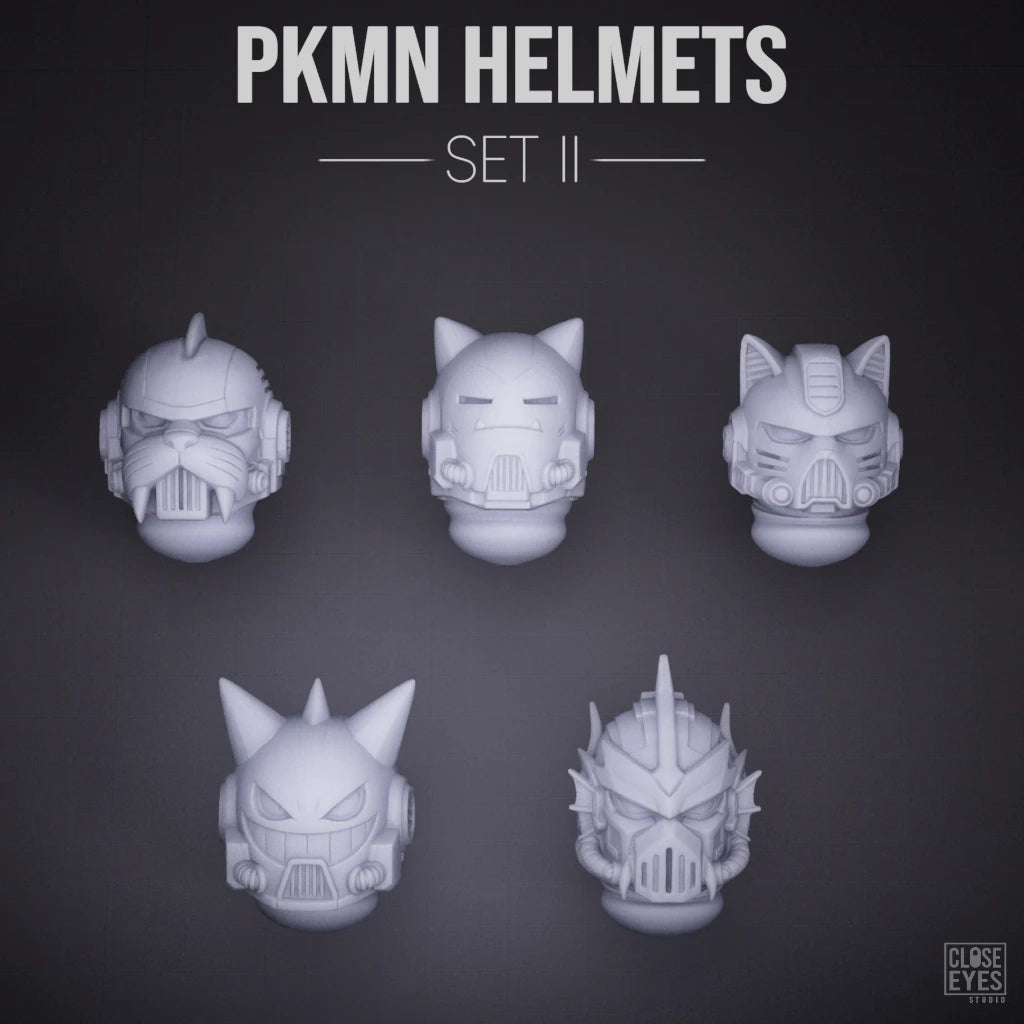 Collabs PKMN Helmets by Baloth Paints