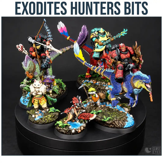 Collabs Exodites Hunters by BalothPaints