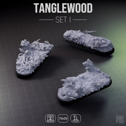 Forest Tanglewood Elongated 70x25mm Set I