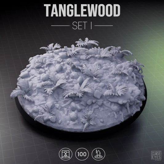 Forest Tanglewood Round 100mm Set I