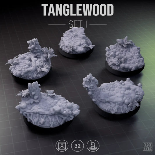 Forest Tanglewood Round 32mm Set I