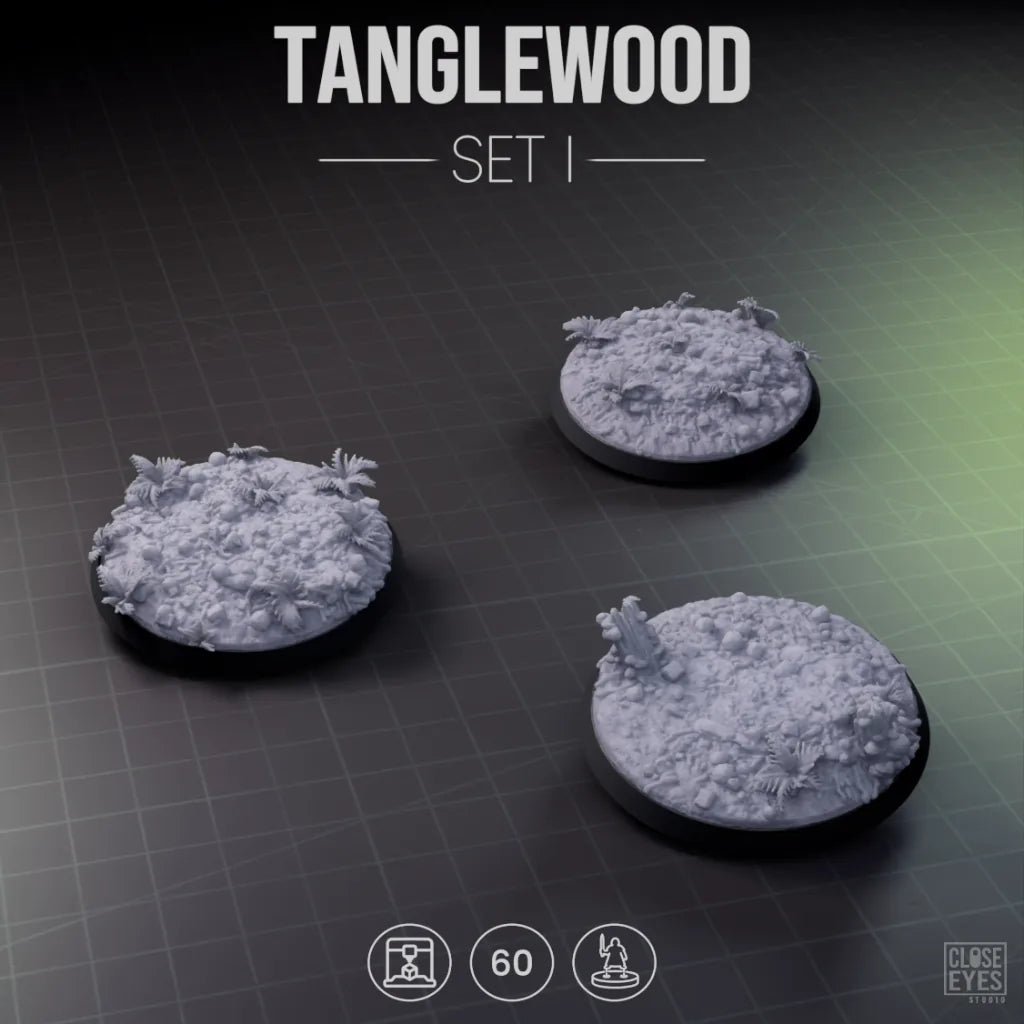 Forest Tanglewood Round 60mm Set I