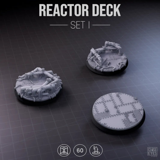 Industrial Reactor Deck Round 60mm Set I