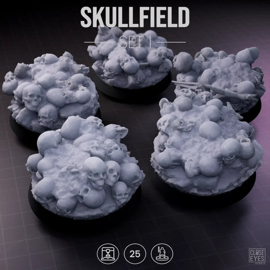 Ossuary Skullfield Round 25mm Set I