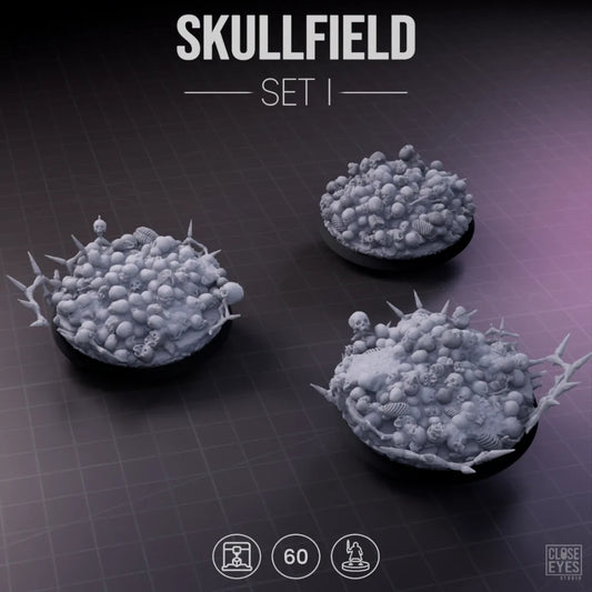 Ossuary Skullfield Round 60mm Set I