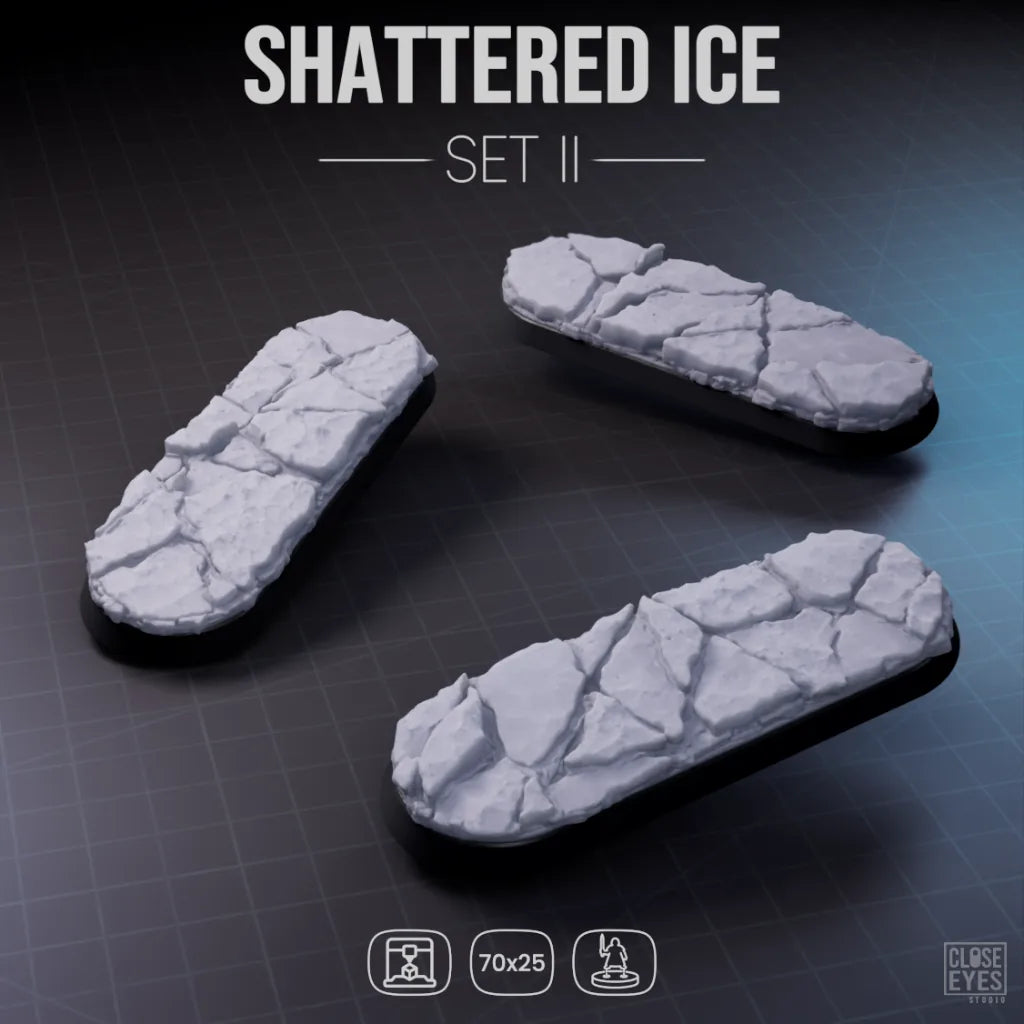 Snow and Ice Shattered Ice