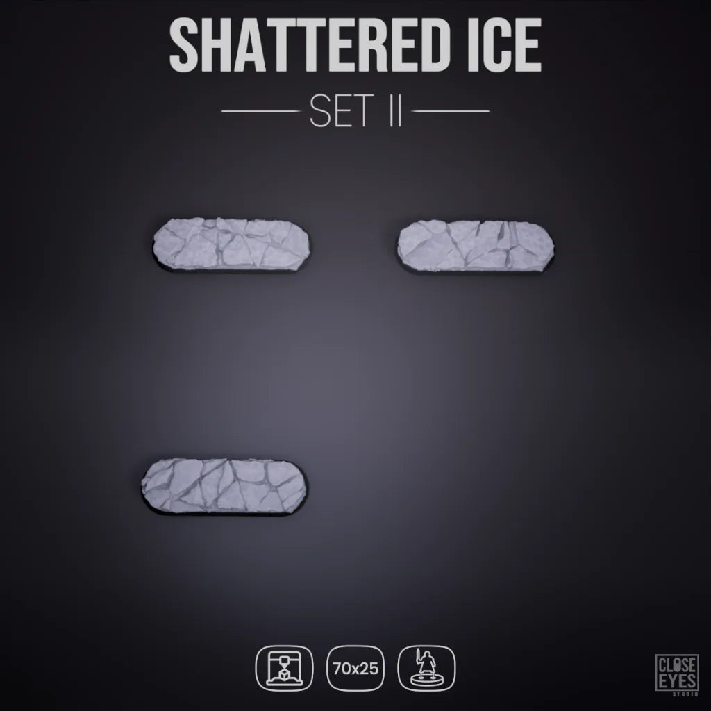 Snow and Ice Shattered Ice