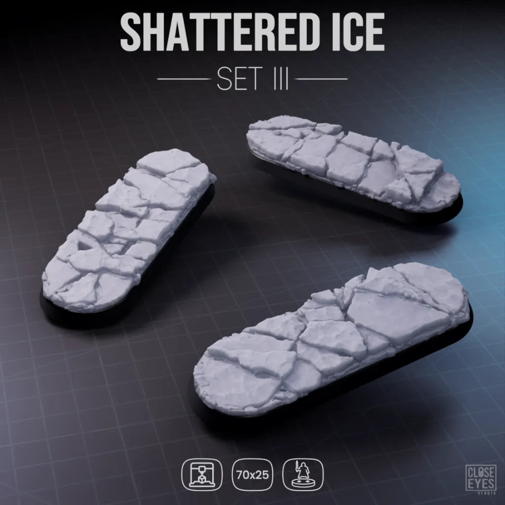 Snow and Ice Shattered Ice