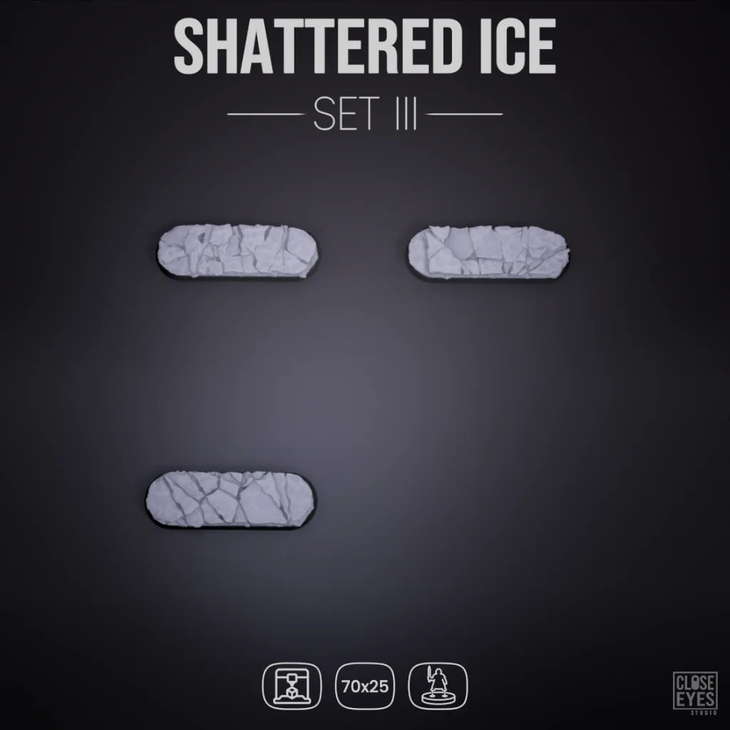 Snow and Ice Shattered Ice