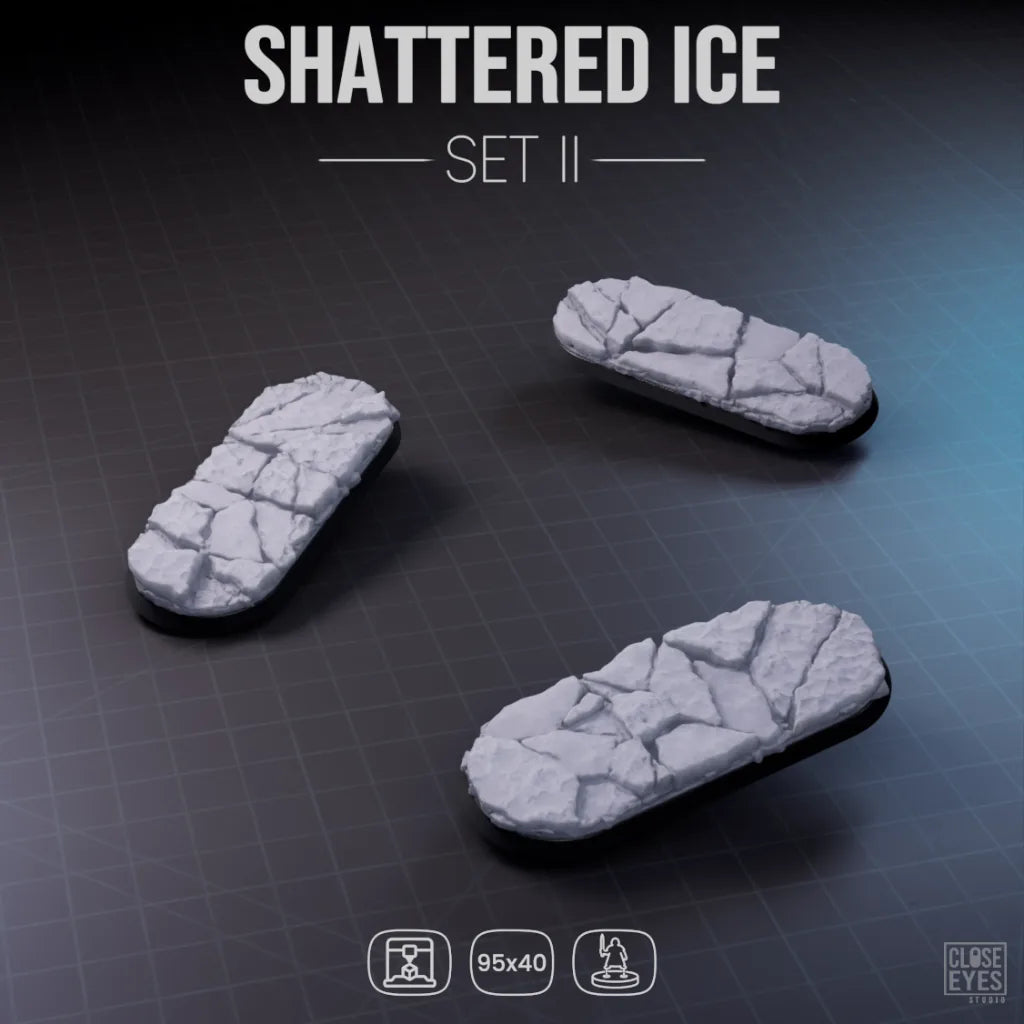 Snow and Ice Shattered Ice