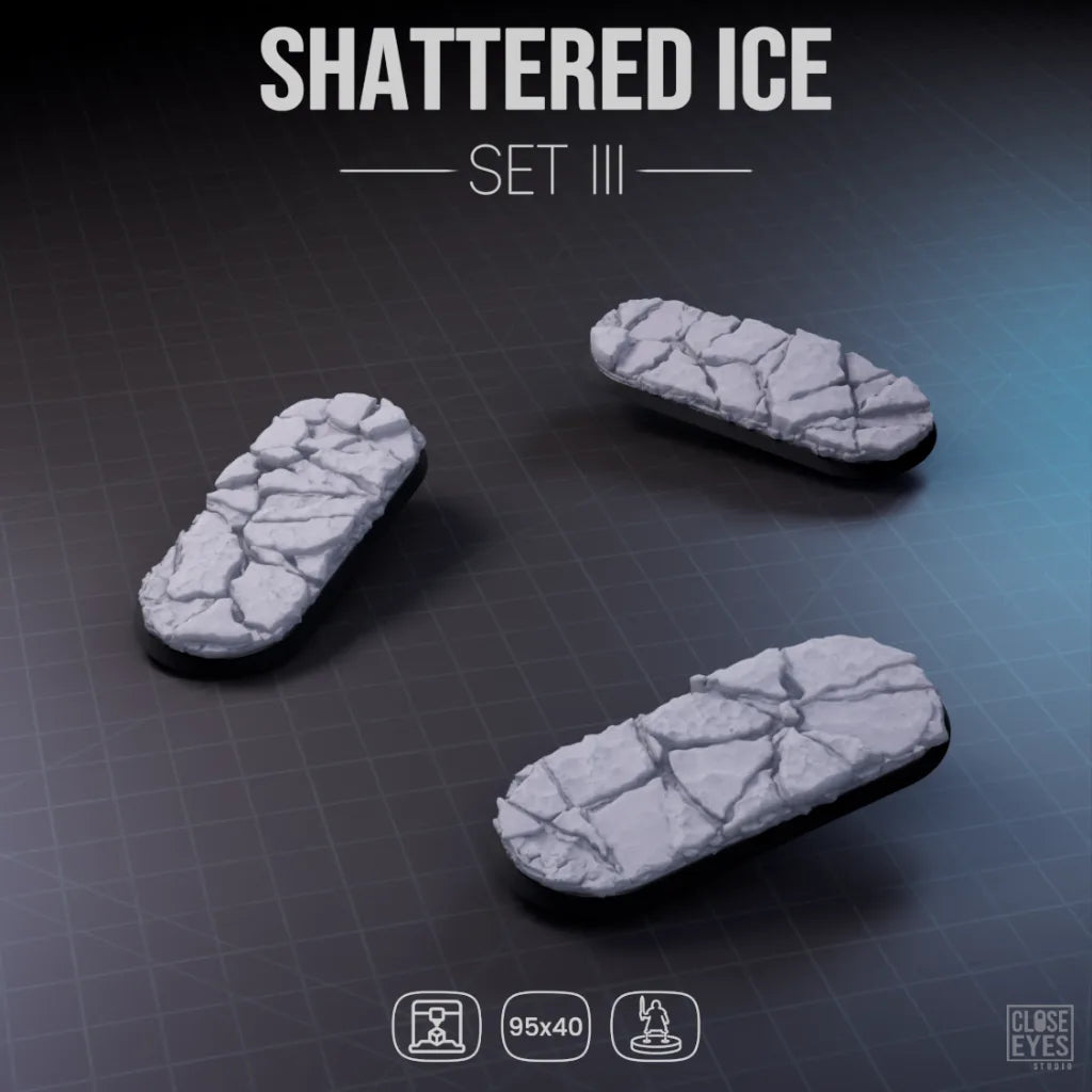 Snow and Ice Shattered Ice