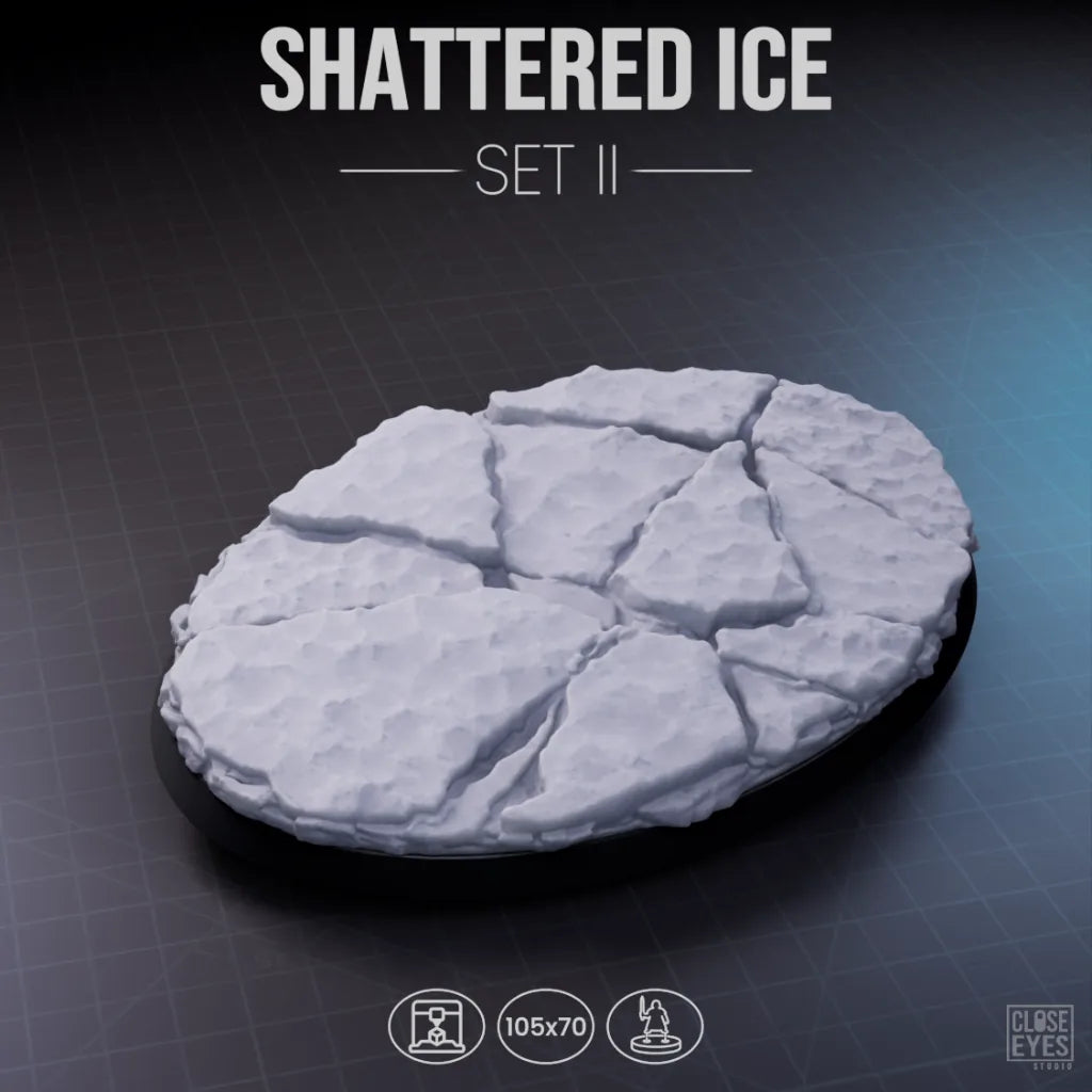 Snow and Ice Shattered Ice