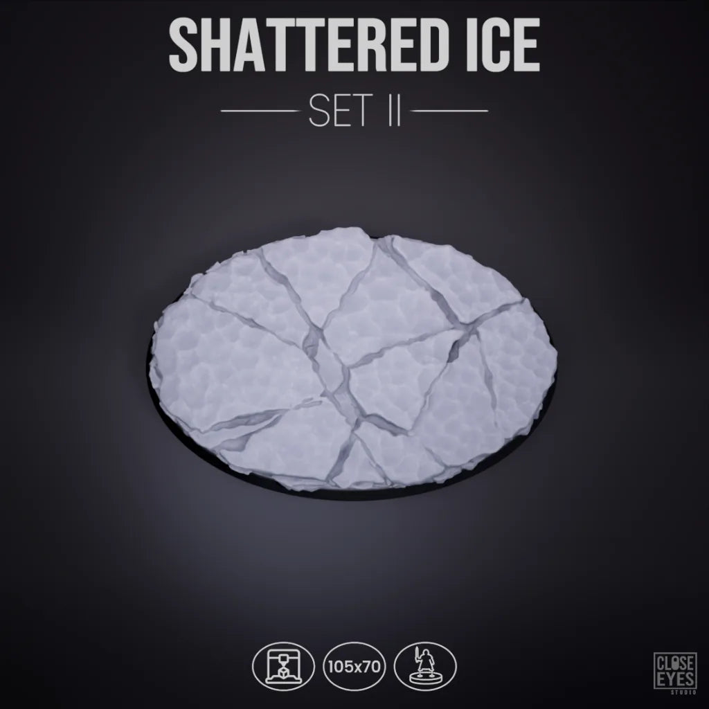 Snow and Ice Shattered Ice