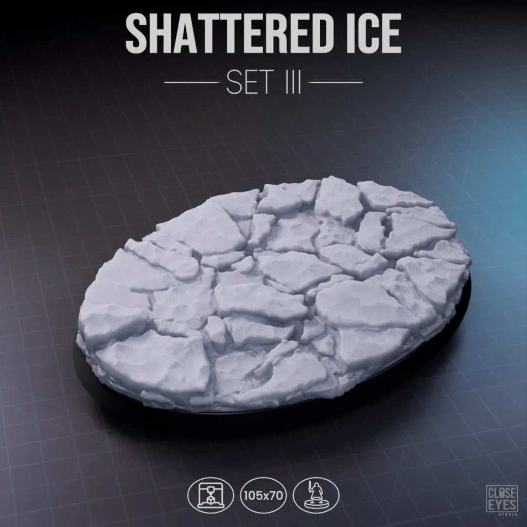 Snow and Ice Shattered Ice