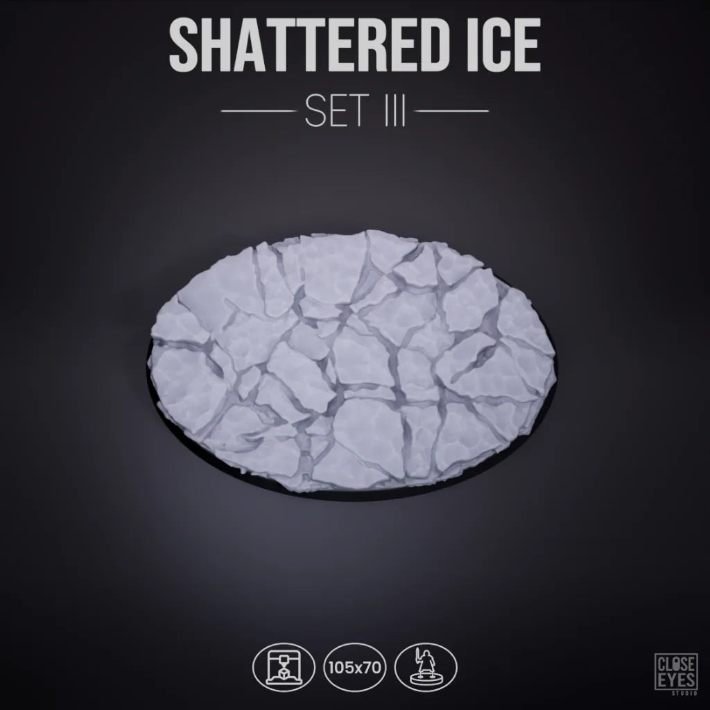 Snow and Ice Shattered Ice