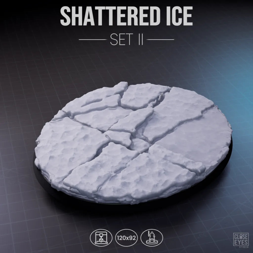 Snow and Ice Shattered Ice
