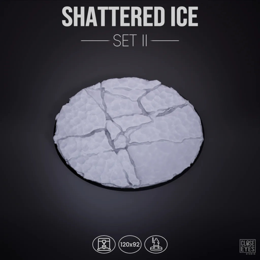 Snow and Ice Shattered Ice