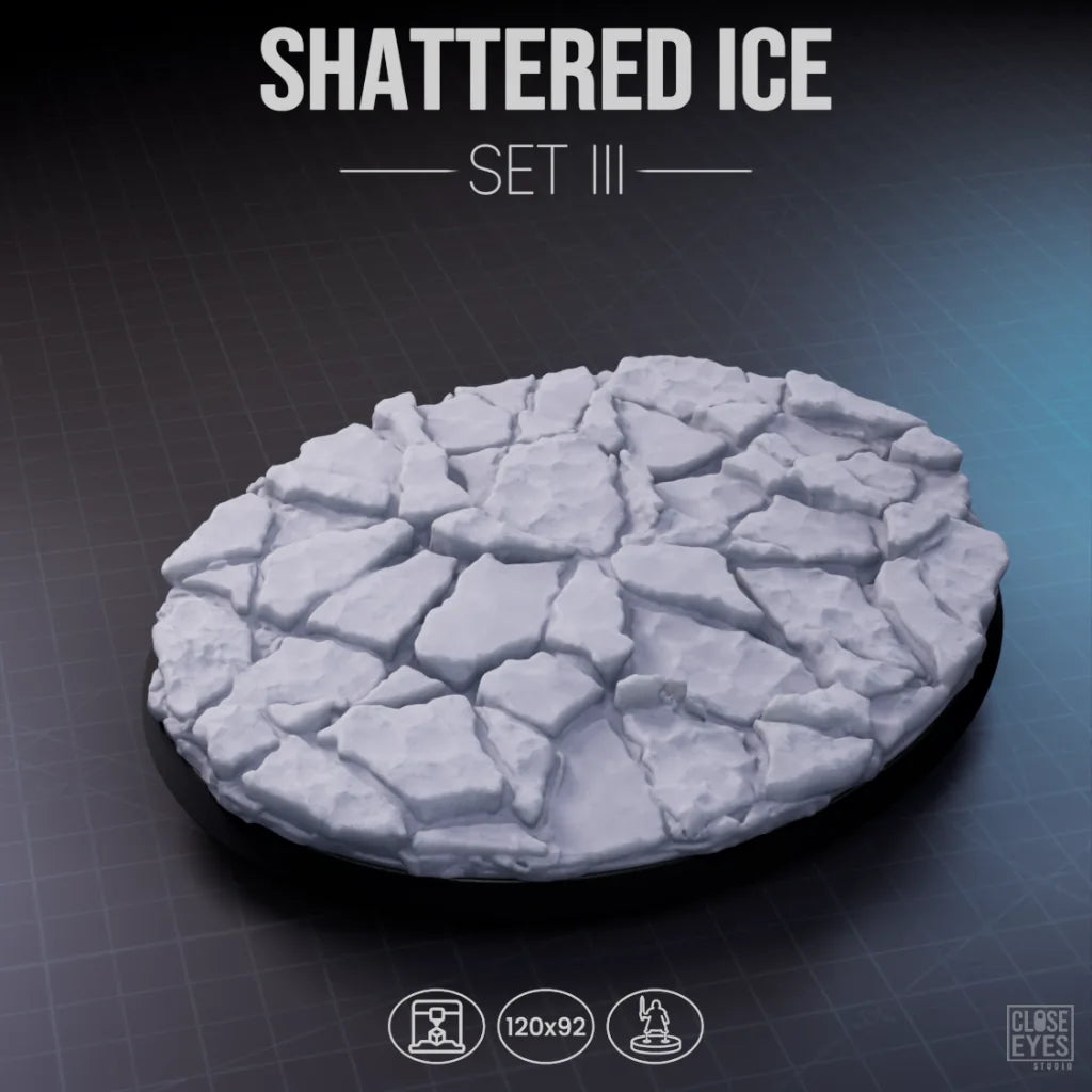 Snow and Ice Shattered Ice