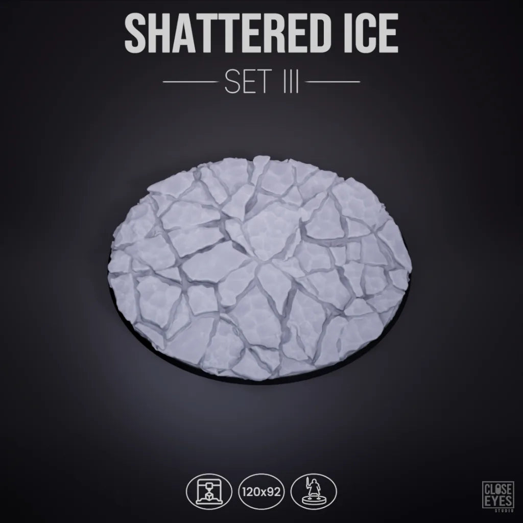 Snow and Ice Shattered Ice