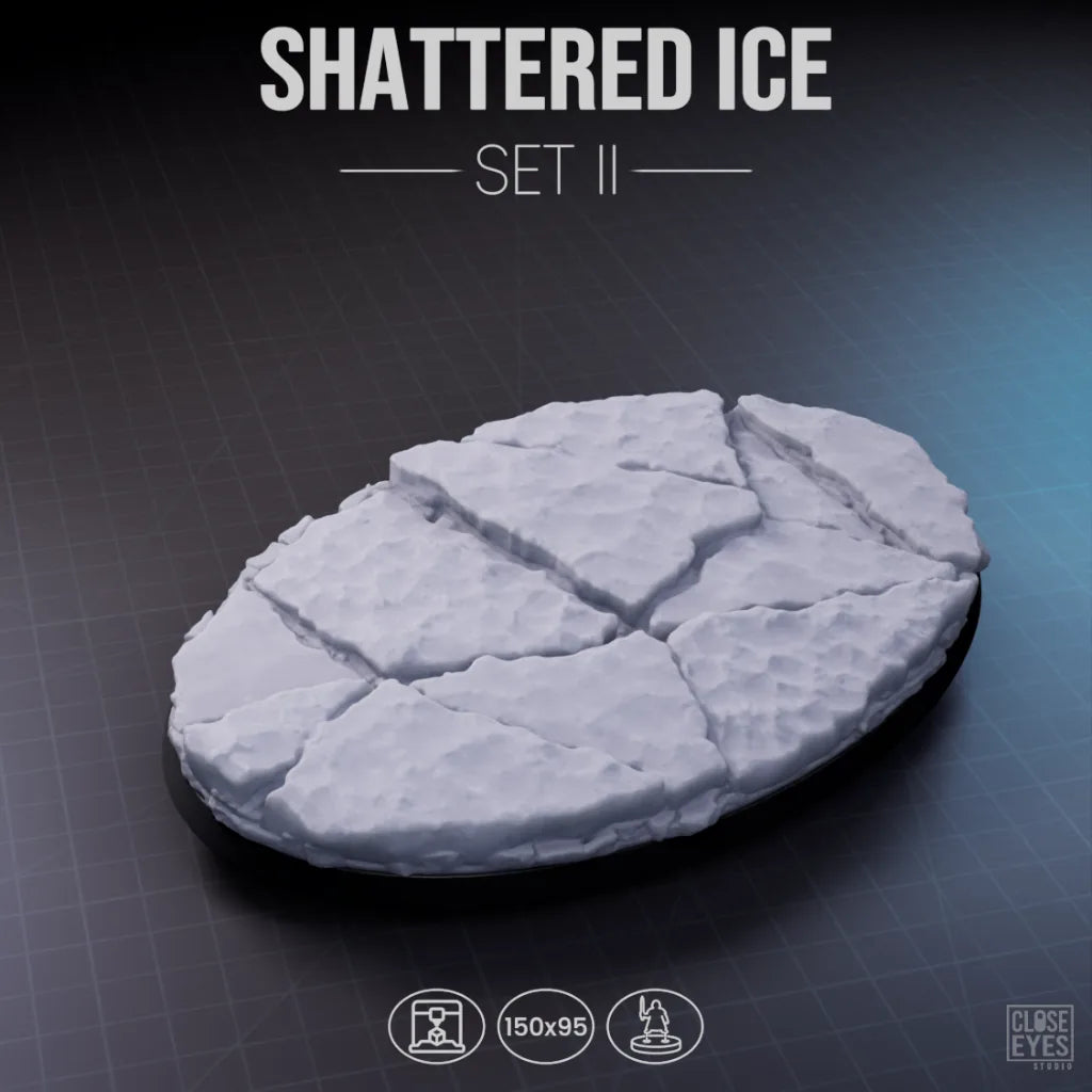 Snow and Ice Shattered Ice