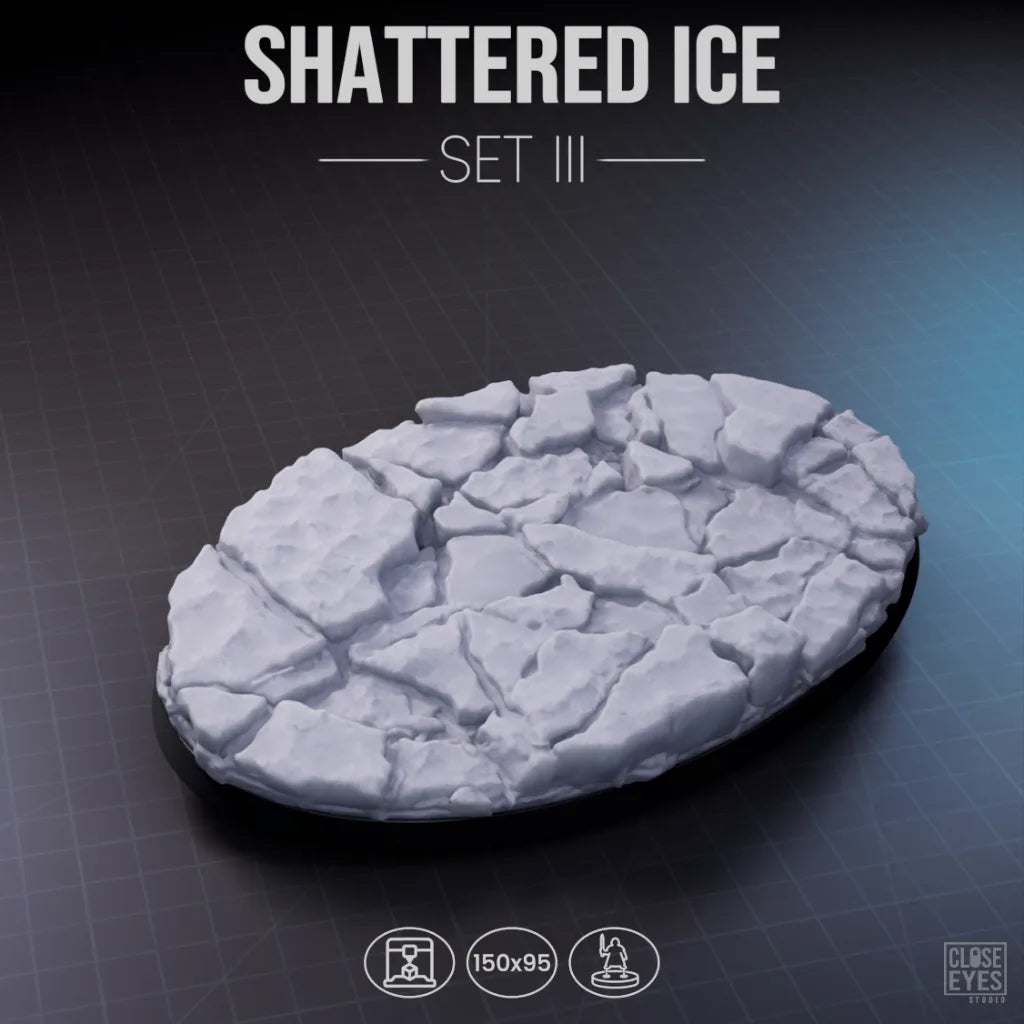 Snow and Ice Shattered Ice