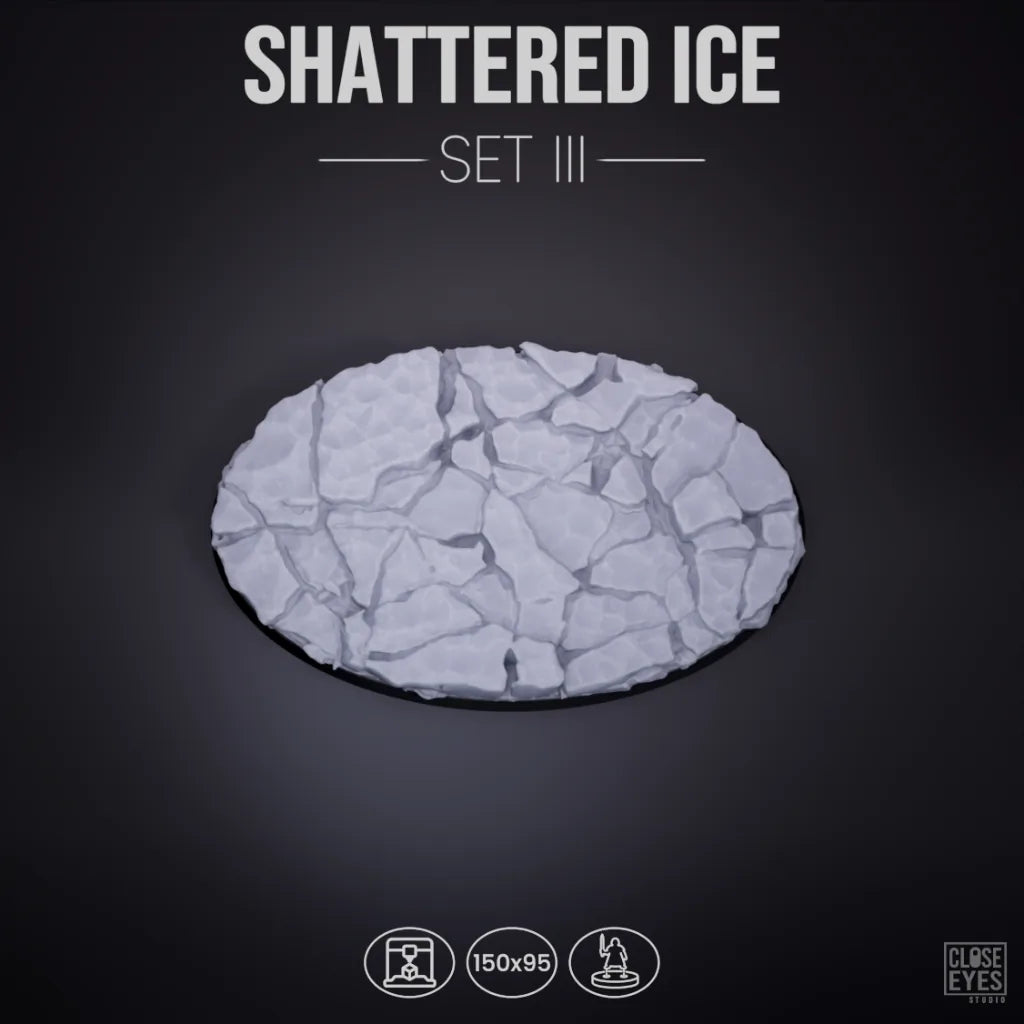 Snow and Ice Shattered Ice