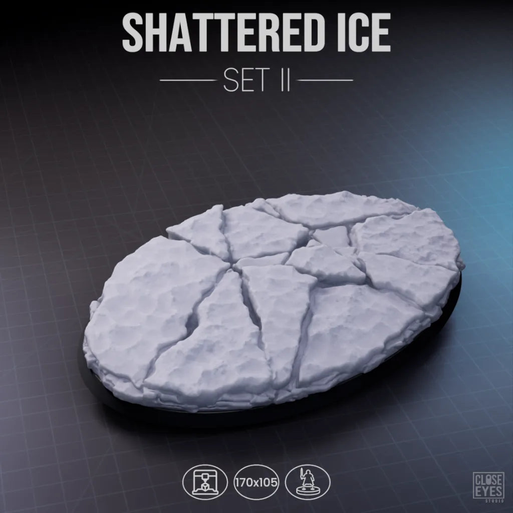 Snow and Ice Shattered Ice