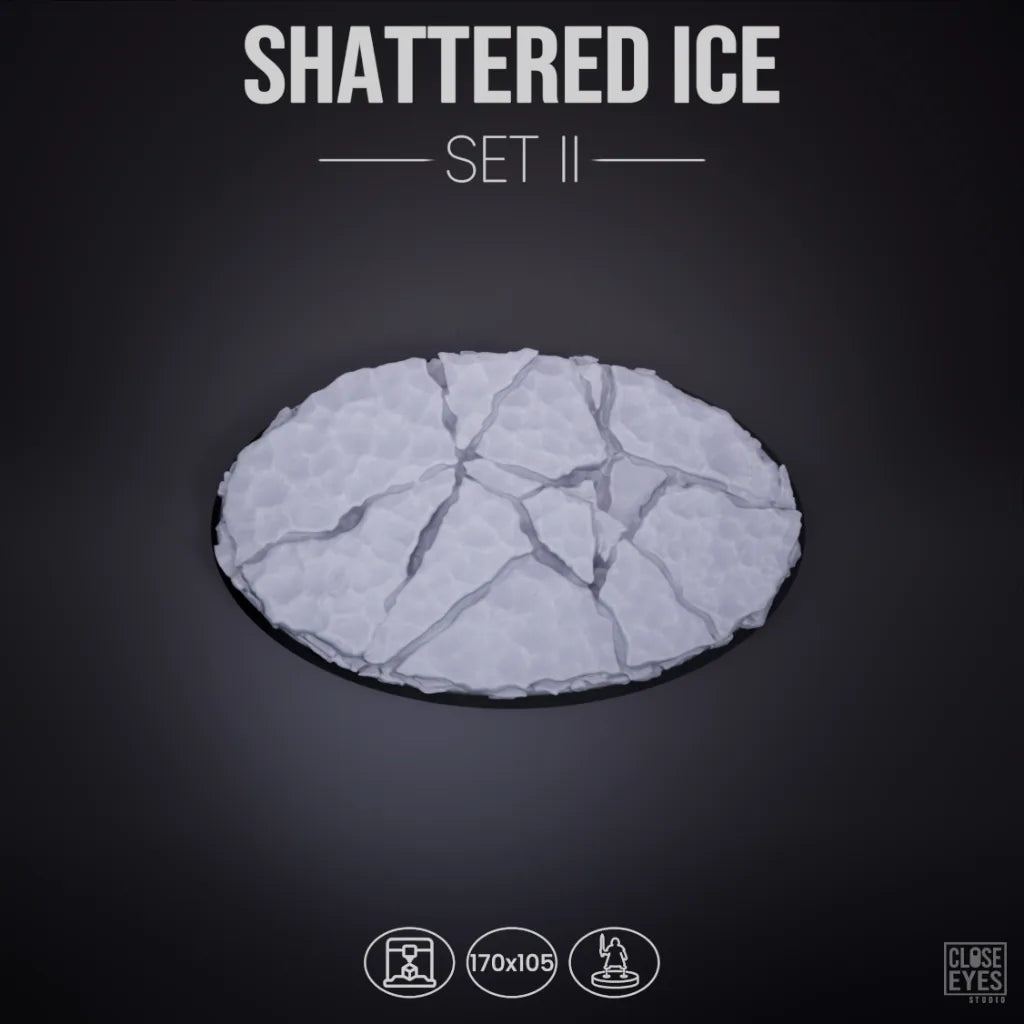 Snow and Ice Shattered Ice