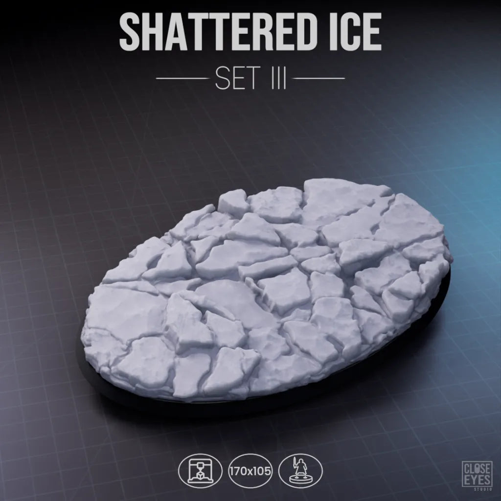 Snow and Ice Shattered Ice