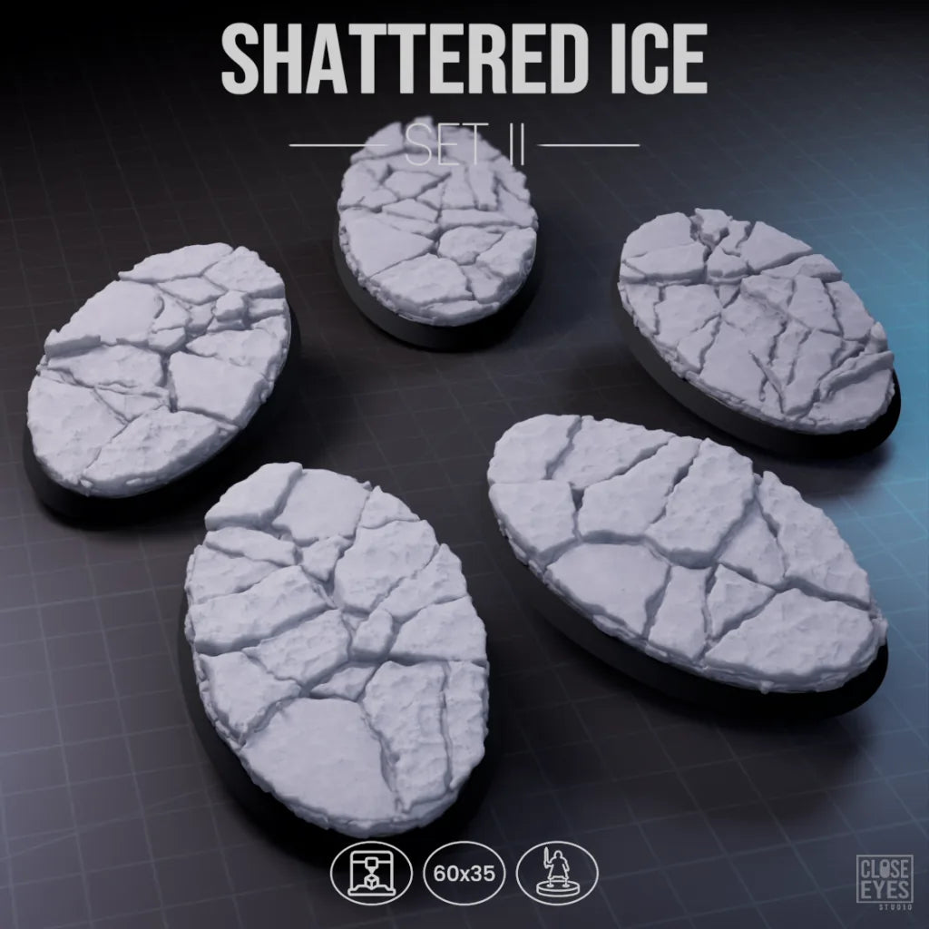 Snow and Ice Shattered Ice