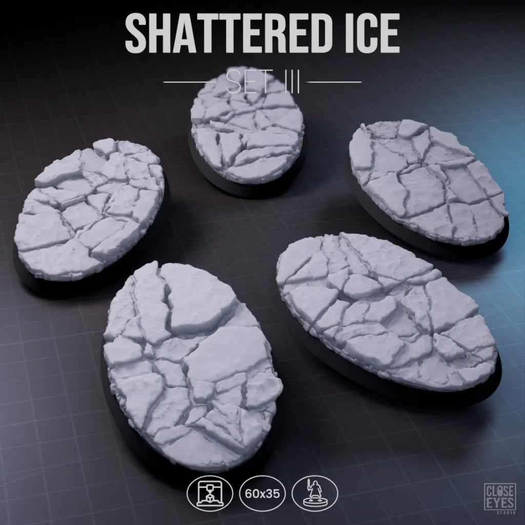Snow and Ice Shattered Ice