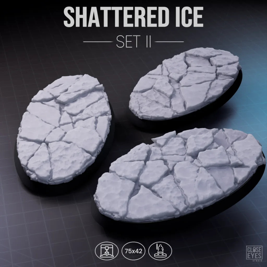 Snow and Ice Shattered Ice